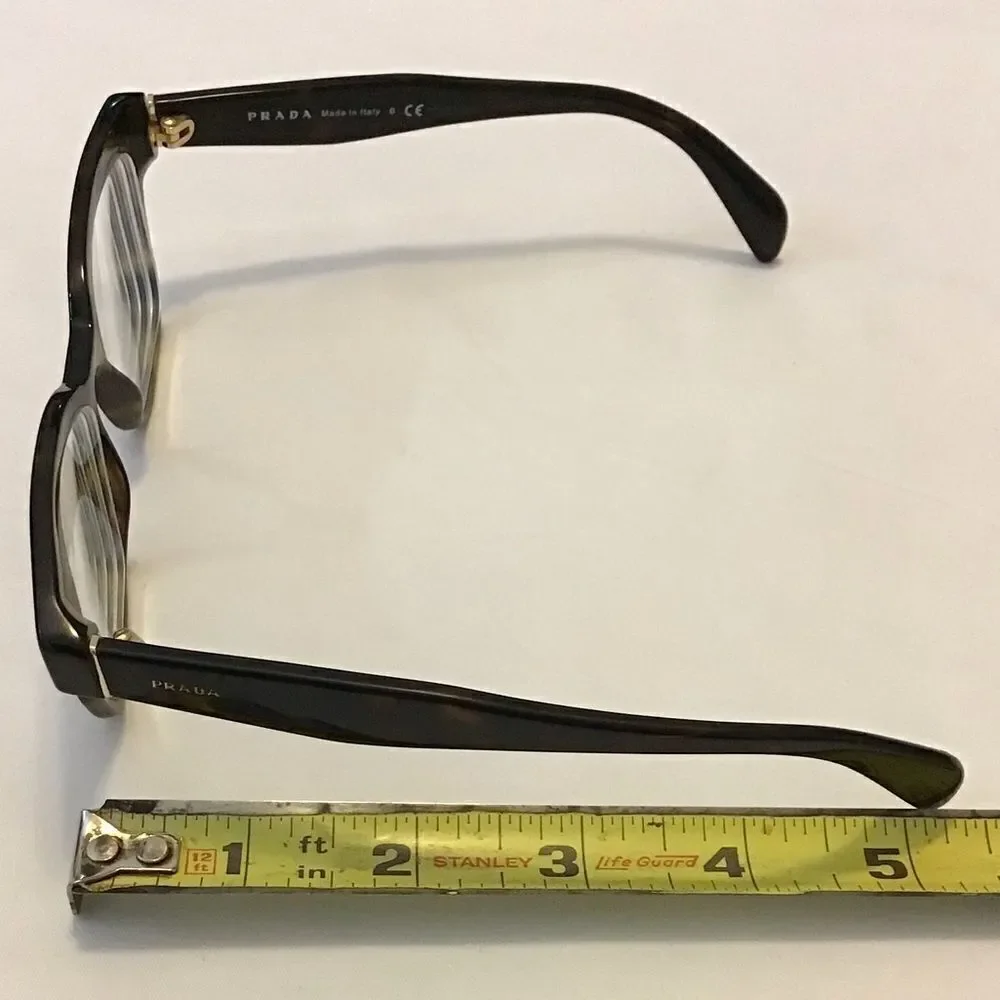 Prada Turquoise Eyeglass Frame VPR 10S 510 17 2AU-101 140